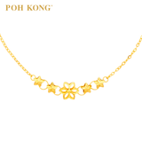 POH KONG 750/18K Yellow Gold Twinkle Chain Bracelet