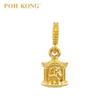 POH KONG 916/22K Yellow Gold 3D Carousel Pendant