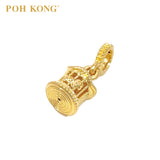 POH KONG 916/22K Yellow Gold 3D Carousel Pendant
