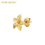 POH KONG 916/22K Gold Anggun Melur Earrings S Size
