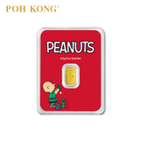 POH KONG X Peanuts® 999.9 (24K) Snoopy Christmas Gold Bar (0.5G)