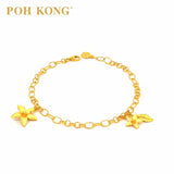 POH KONG 916/22K Yellow Gold Anggun Bunga Melur Bracelet (2012)