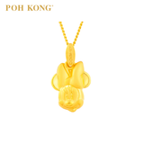 POH KONG 916/22K Gold Disney Classic Minnie Pendant