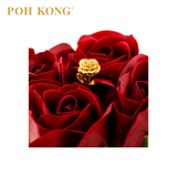 POH KONG 999/24K Yellow Gold Royal Rose Collection