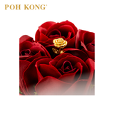 POH KONG 999/24K Yellow Gold Royal Rose Collection