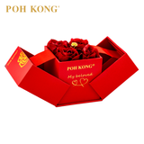 POH KONG 999/24K Yellow Gold Royal Rose Collection