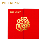 POH KONG 999/24K Yellow Gold Royal Rose Collection
