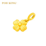 POH KONG 916/22K Yellow Gold Blossom Pendant