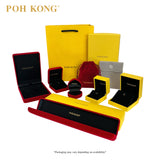 POH KONG 999.9/24K Pure Gold Ancient Coin Pi Xiu With Jade Beads Bracelet