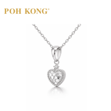 POH KONG 750/18K Diamond Petite Heart Pendant