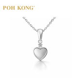 POH KONG 750/18K Diamond Petite Heart Pendant