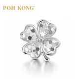POH KONG 750/18K Diamond Four Leaf Clover Pendant