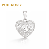 POH KONG 750/18K Diamond Sparkling Heart Pendant