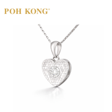 POH KONG 750/18K Diamond Sparkling Heart Pendant