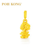 POH KONG 916/22K Yellow Gold Fortune Money Tree Pendant