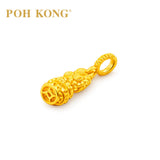POH KONG 916/22K Yellow Gold Fortune Money Tree Pendant