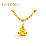 POH KONG 916/22K Yellow Gold Triangle Radiant Pendant