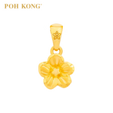 POH KONG 916/22K Yellow Gold Karya Anggun Alamanda Pendant