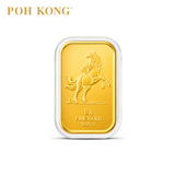 POH KONG 999.9/24K 50th Anniversary Stallion Surge Fine Gold Bar | Limited Edition ( 8G )