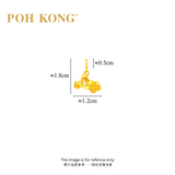 POH KONG 916/22K Yellow Gold Motor Bike With Key Pendant