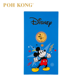 POH KONG 999.9/24K Yellow Gold Disney Mickey Gold Wafer Coin