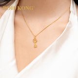 POH KONG 916/22K Yellow Gold Classic Key Pendant
