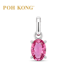 POH KONG 750/18K Yellow Gold Luxe Pink Sapphire Pendant
