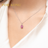 POH KONG 750/18K Yellow Gold Luxe Pink Sapphire Pendant