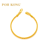 POH KONG 916/22K Yellow Gold Signature Beads Bracelet