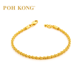 POH KONG 916/22K Yellow Gold Signature Beads Bracelet