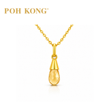 POH KONG 750/18K Yellow Gold Golden Radiance Citrine Pendant