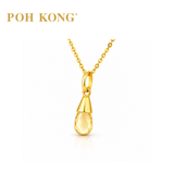 POH KONG 750/18K Yellow Gold Golden Radiance Citrine Pendant