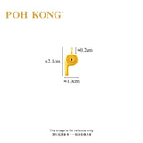 POH KONG 999.9/24K Yellow Gold Lucky Time Whistle Pendant