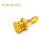 POH KONG 916/22K Yellow Gold Golden Carousel Gold Pendant