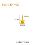 POH KONG 916/22K Yellow Gold Golden Carousel Gold Pendant