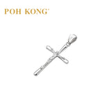 POH KONG 375/9K White Gold Divine Grace Crucifix Pendant