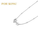 POH KONG 750/18K White Gold Eternal Orbit Necklace