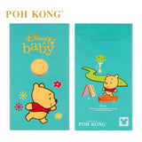 POH KONG 999.9/24K Yellow Gold Disney Baby Pooh Gold Wafer Coin