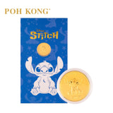 POH KONG 999.9/24K Yellow Gold Disney Baby Stitch Gold Wafer Coin