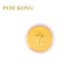POH KONG 999.9/24K Yellow Gold Disney Baby Stitch Gold Wafer Coin