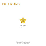 POH KONG 750/18K Yellow Gold Yellow Sapphire Earrings