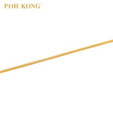 POH KONG 916/22K Yellow Gold V-Shape Chain