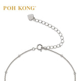 POH KONG 925 Silver Buddha Pendant With Chain Necklace