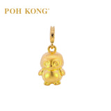 POH KONG 916/22K Yellow Gold Cute Penguin Pendants