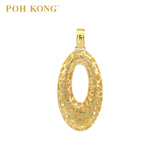 POH KONG 916/22K Yellow Gold Tranz Collection Classic Design Pendant