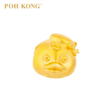 POH KONG 916/22K Yellow Gold Cutie Duck Charm