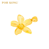 POH KONG 916/22K Gold Anggun Flower Pendant