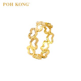 POH KONG 916/22K Gold Lots Of Love Ring