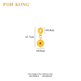 POH KONG 999/24K Yellow Gold NeZha (魔丸) Pendant