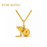 POH KONG 916/22K Yellow Gold Assorted Bottle Gourd Pendant